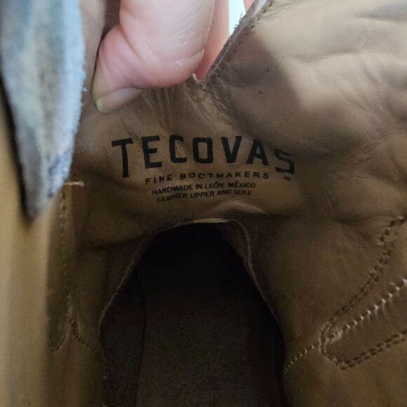 Tecovas Gray Suede Ankle Boots - Picture 5 of 14